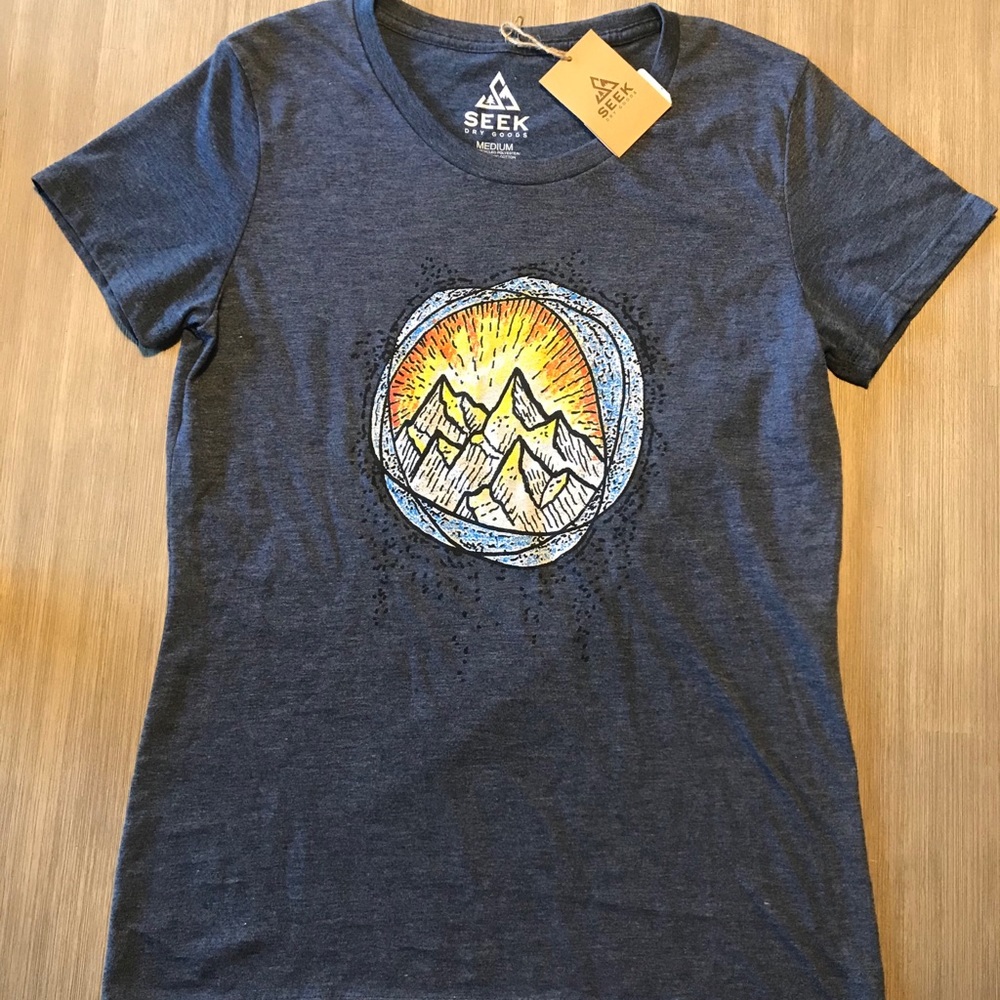 Seek Dry Goods Sustainable Organic Cotton T-Shirt